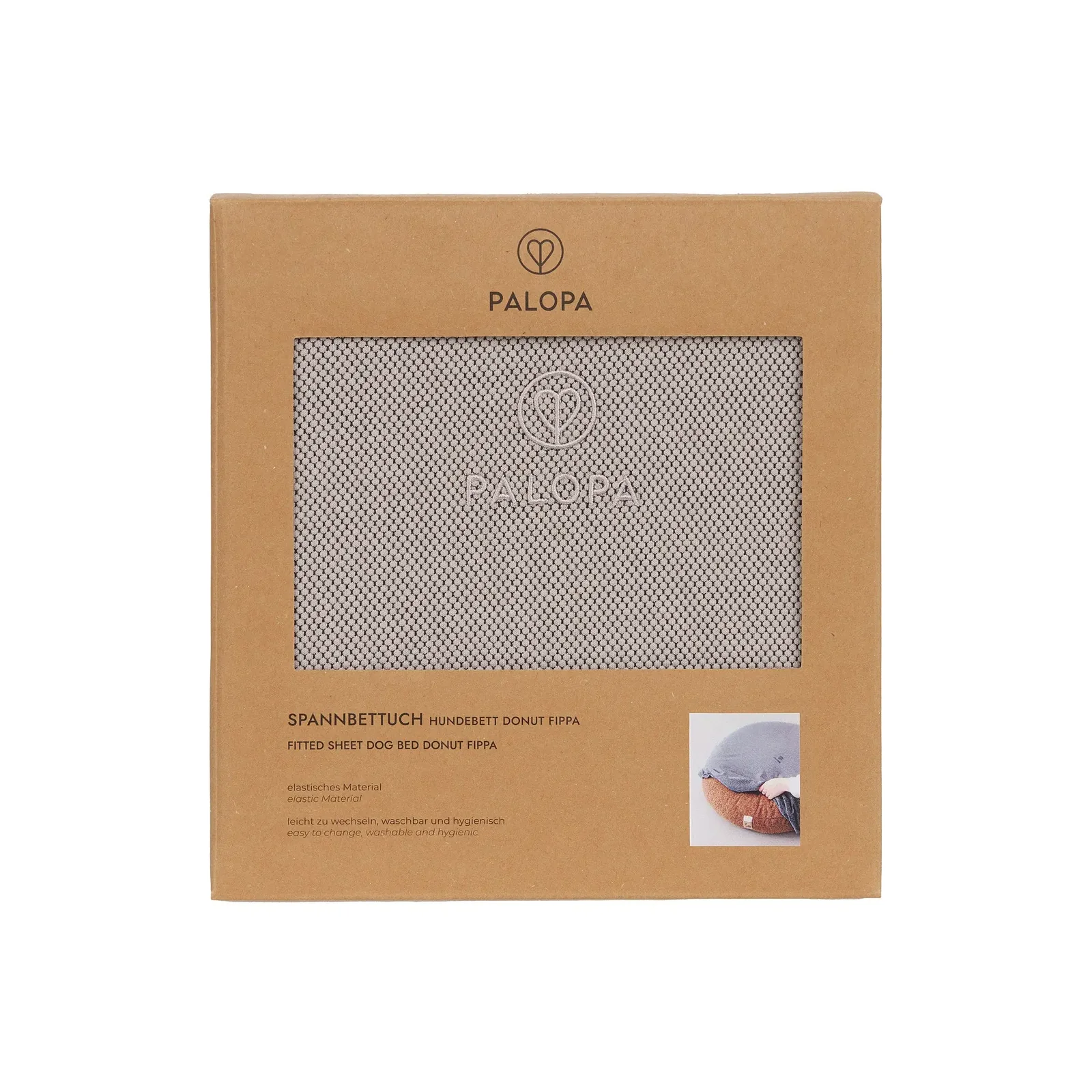 Στρογγυλό κάλυμμα κρεβατιού σκύλου - Donut Fippa - Image 5